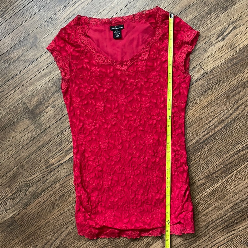 Moda SZ M Red Lace - Picture 6 of 8